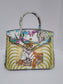 Colorful painted leather printed bags - 6168