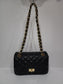 Small vintage shoulder purse with chain - 6314