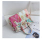 Colorful painted leather printed bags - 6168